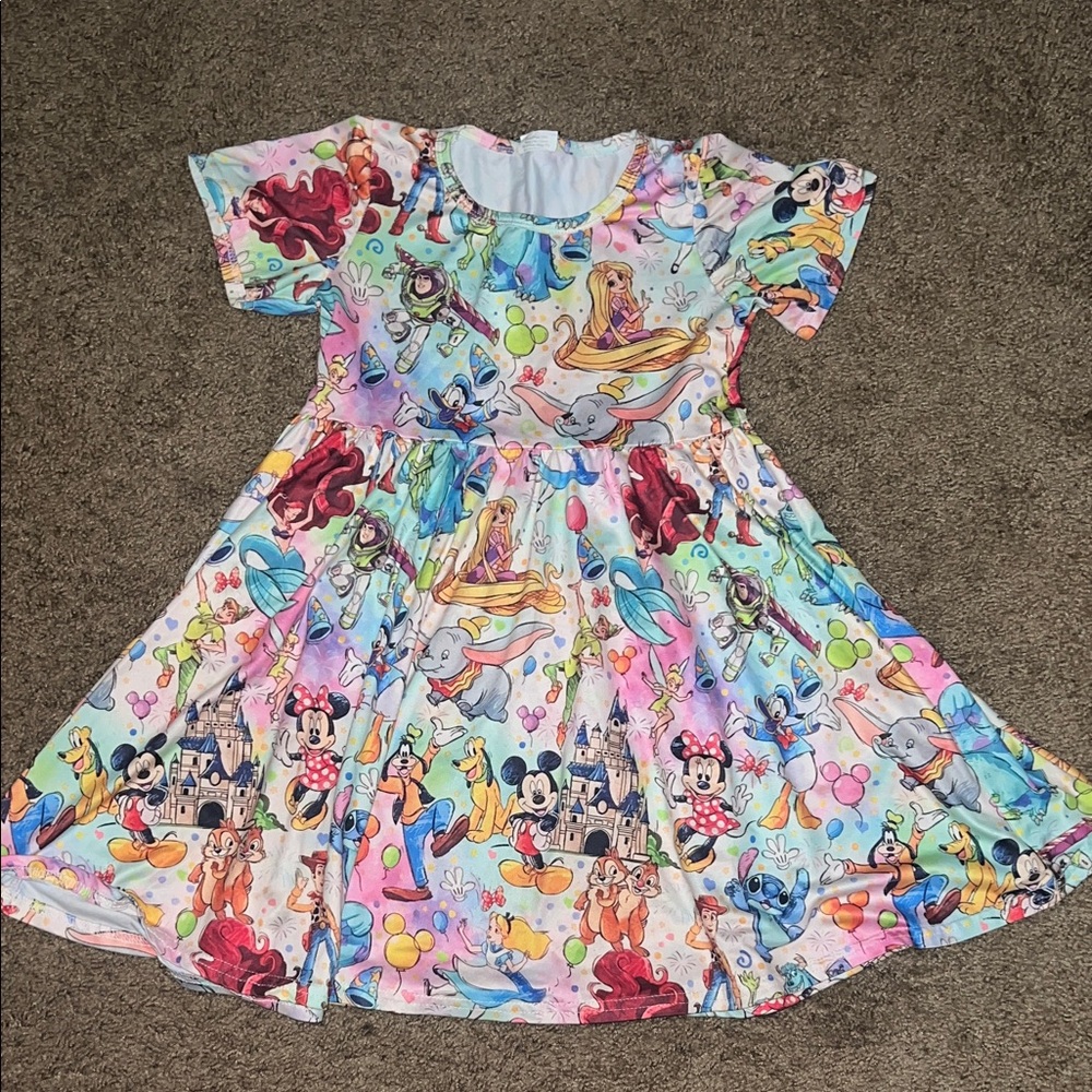 Boutique Style Disney Girls Dress